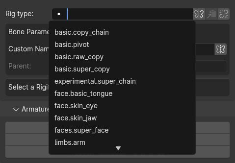 Rig types